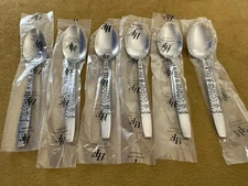 (6) TEASPOONS Hanford Forge SPRING LAKE Stainless HF Flatware