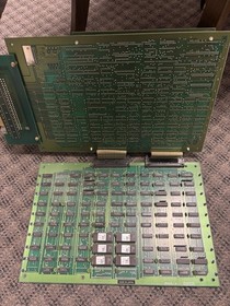 Data East Commando Arcade Authentic PCB Untested + Controls And Wiring