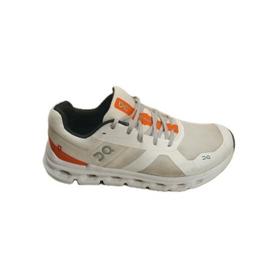 On Men’s Cloudrunner Size 10 Undyed White/Flame On Cloudrunner Men main image 3