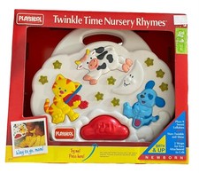 Vintage Playskool Twinkle Time Nursery Rhymes Newborn Mobile 1993