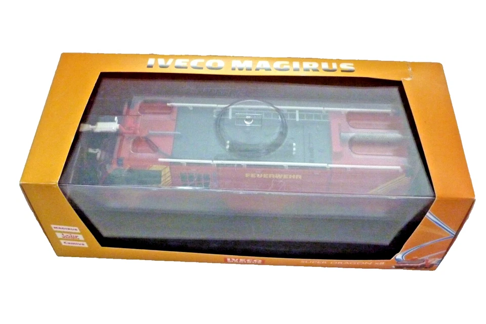 Cursor Metallmodell Flughafenfeuerwehr Iveco Super Dragon x8 1:43 OVP - Bild 2 von 4