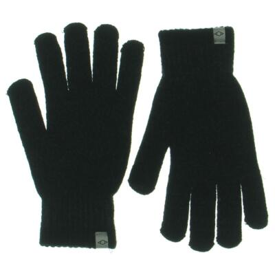 ALFANI Black Knit Touchscreen Smartphone Acrylic Gloves NEW