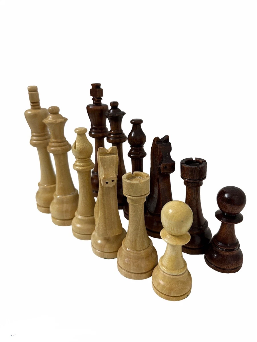 Wooden Pawn Chess Pieces