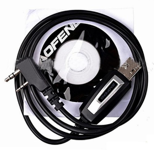 USB Programming Cable&CD for Baofeng/Pofung UV-5R UV-82 GT-3 888s TEN4 F9+ Radio - Afbeelding 4 van 12
