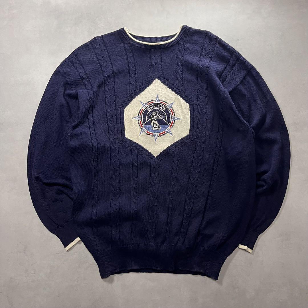 Burberry knit sweater Men's Fashion from Japan