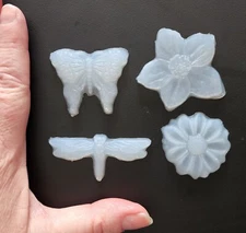 Four SMALL Silicone Inlay Molds AU