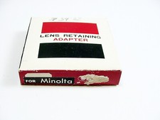 Darkroom Retaining Flange Adapter  for Minolta Camera Lenses  New  29 