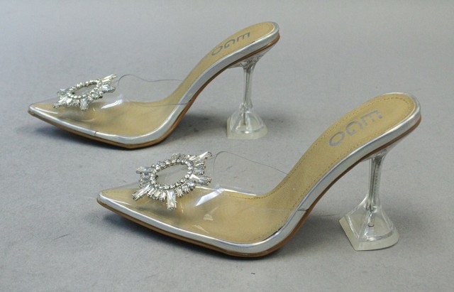 perspex heels ebay