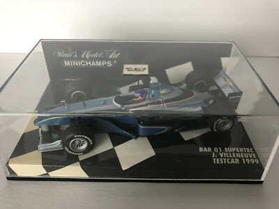 BAR 01 Supertec Jacque Villeneuve Test car 1999 1:43 scale amazing