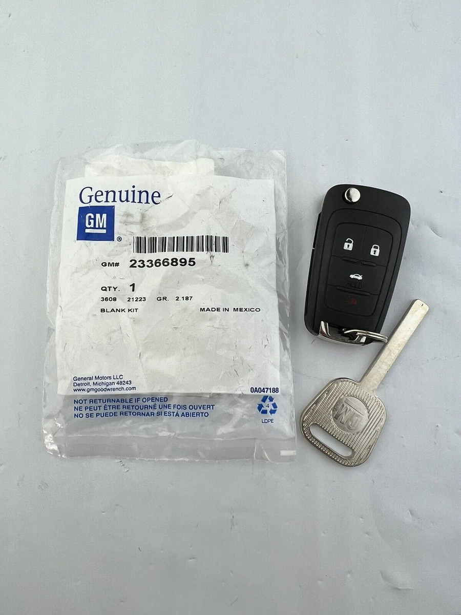 Key Fob GM Key Kit 23366895 Chevy Camaro Equinox Cruze Orlando 