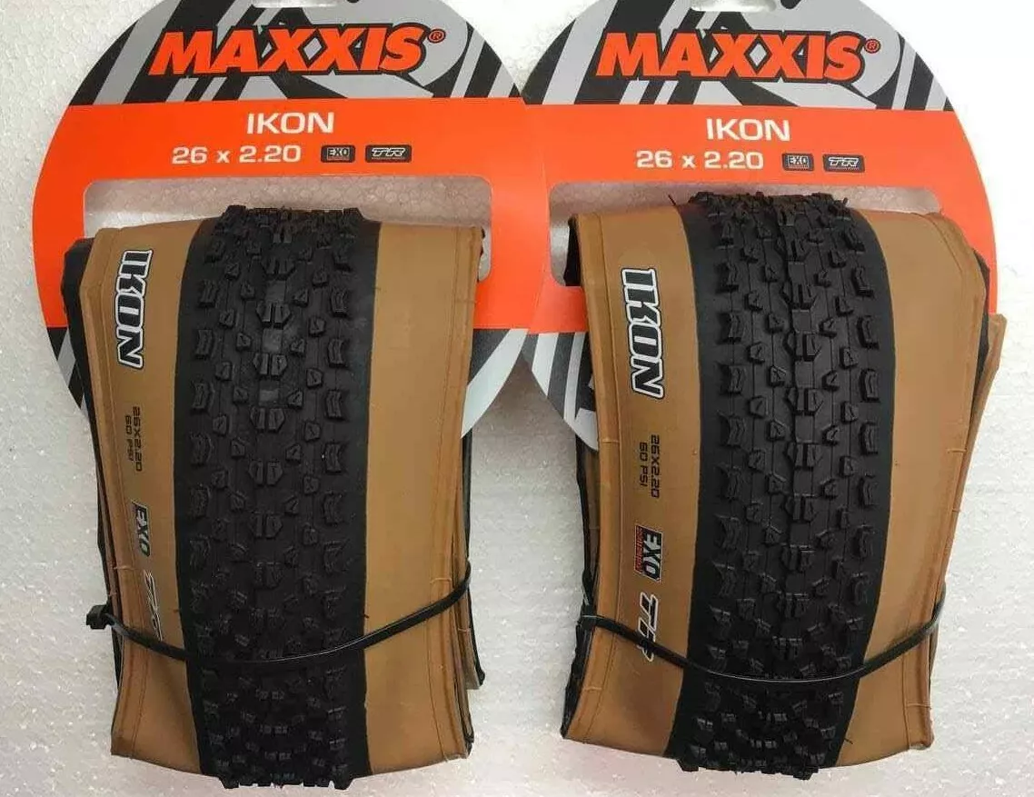Pair Maxxis Ikon 26 x 2.2