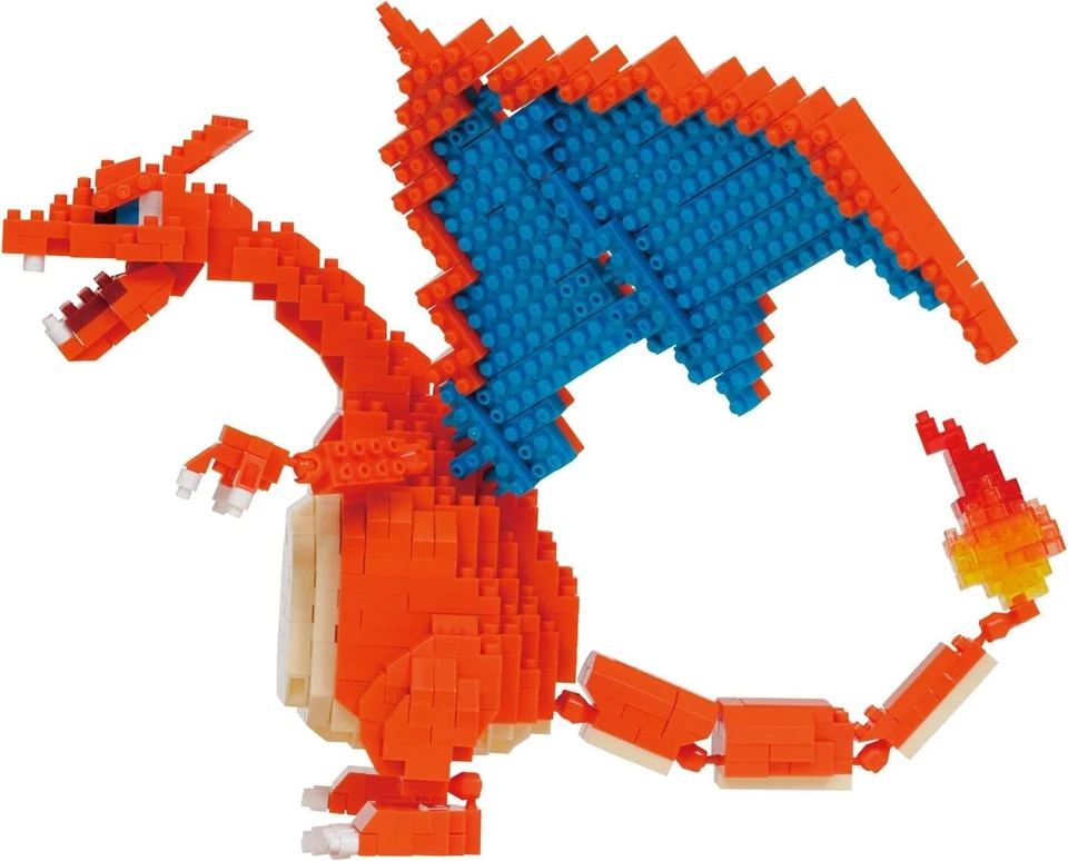 Kawada Nanoblock NBPM_080 Pokemon Charizard DX New With Box Japan F/S new - Image 3 of 4