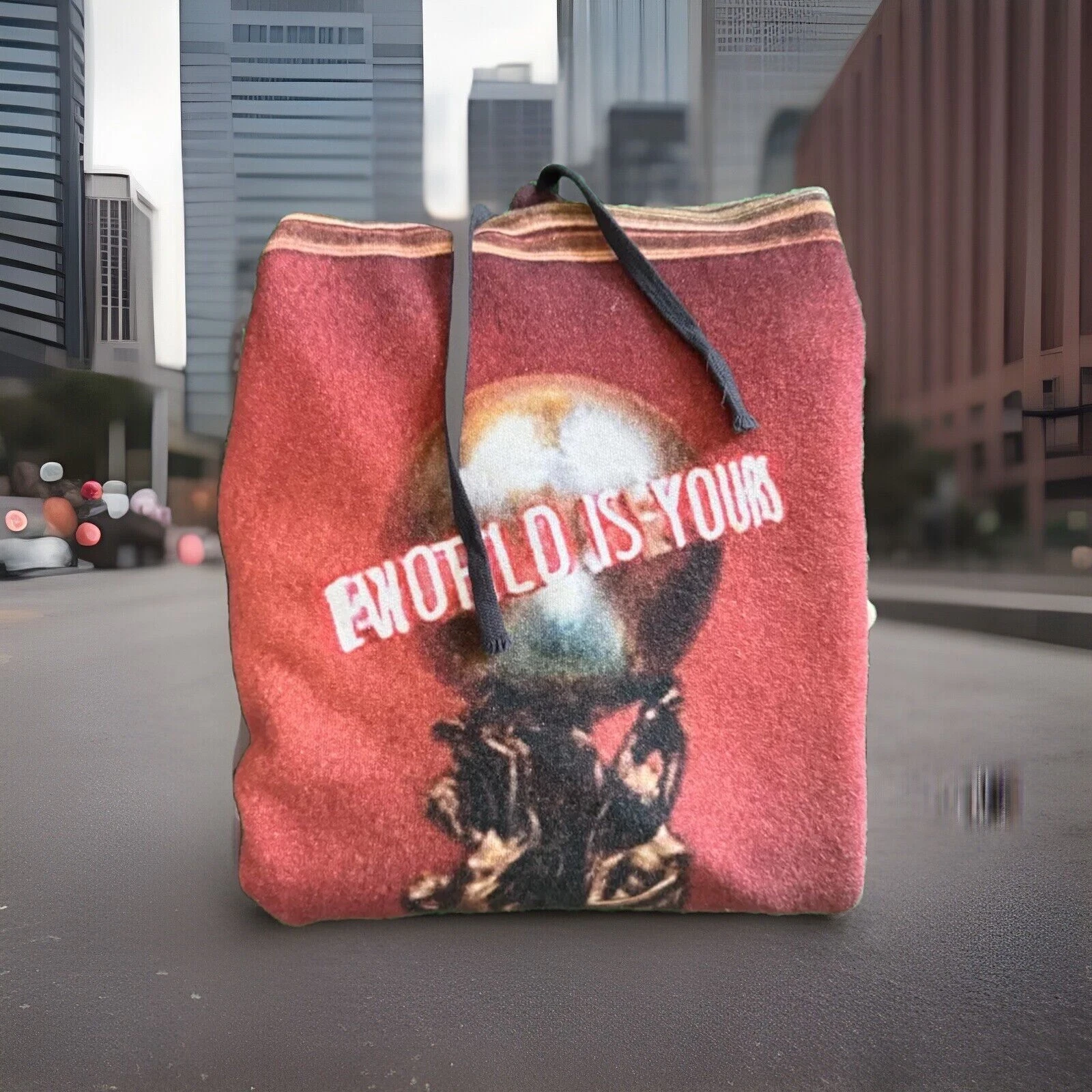 Sweat à capuche Supreme Scarface The world is yours taille L