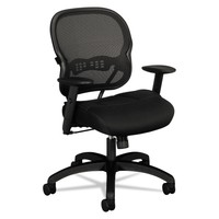 Hon Vl712 Series Mid-back Swivel/tilt Work Chair Black Mesh Bsxvl712mm10 on sale Hon Vl712 Series Mid-back Swivel/tilt Work Chair Black Mesh Bsxvl712mm10 on sale