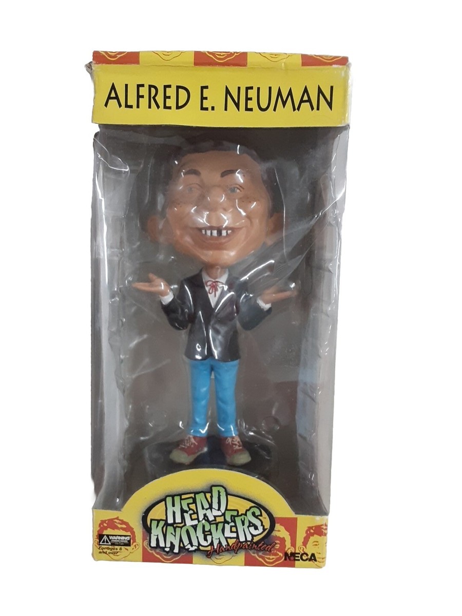 NECA ヘッドノッカー　アルフレッド・E・ニューマン NECA Headknockers ALFRED E. NEUMAN Bobblehead Figure MAD