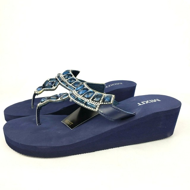 mixit womens blown eva slide sandals