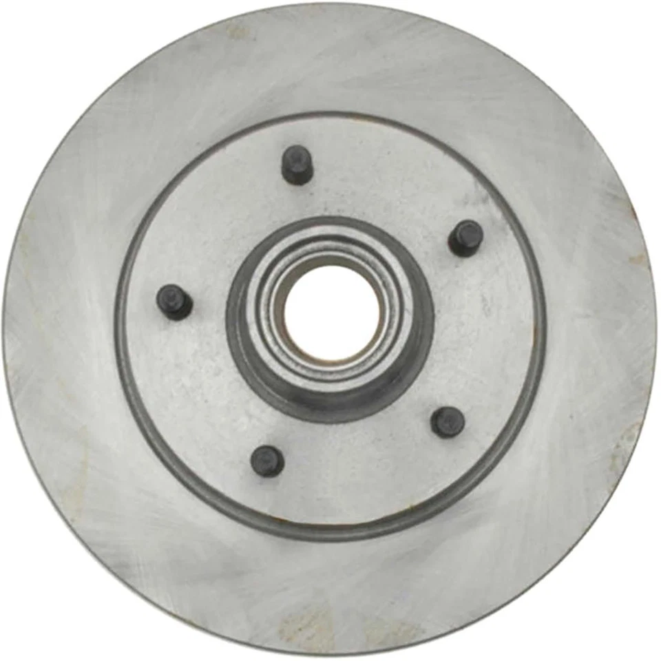 Kit de buje de rotor de freno delantero y pastillas de freno metálicas para Oldsmobile Cutlass Supreme Foto 3 de 4