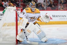 Juuse Saros Nashville Predators 11x14 unsigned photo