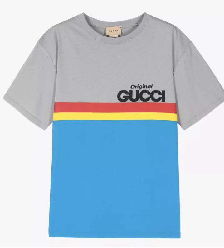 T-shirt Gucci Kids Size 10 Years Small Logo GG Nwt | eBay