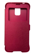 Funda abatible AnyMode View para Samsung Galaxy S5 rosa