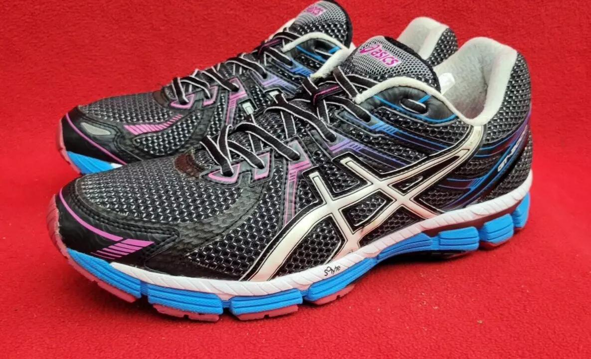 Asics GT 2000 T2K8N Running Shoes Womens Size 11 D WIDE Black eBay