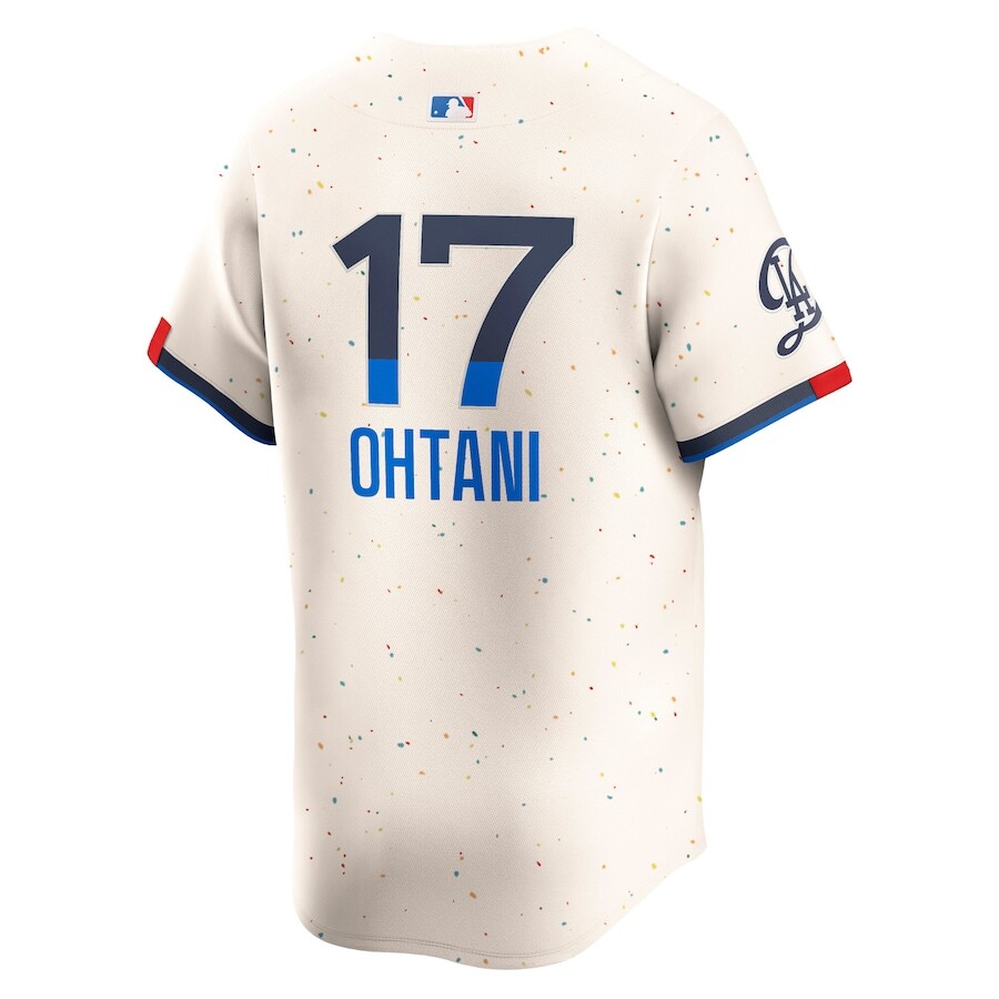 Nike Ohtani 17 Los Angeles ジャージ L Shohei Ohtani Los Angeles Dodgers Road Limited Jersey by
