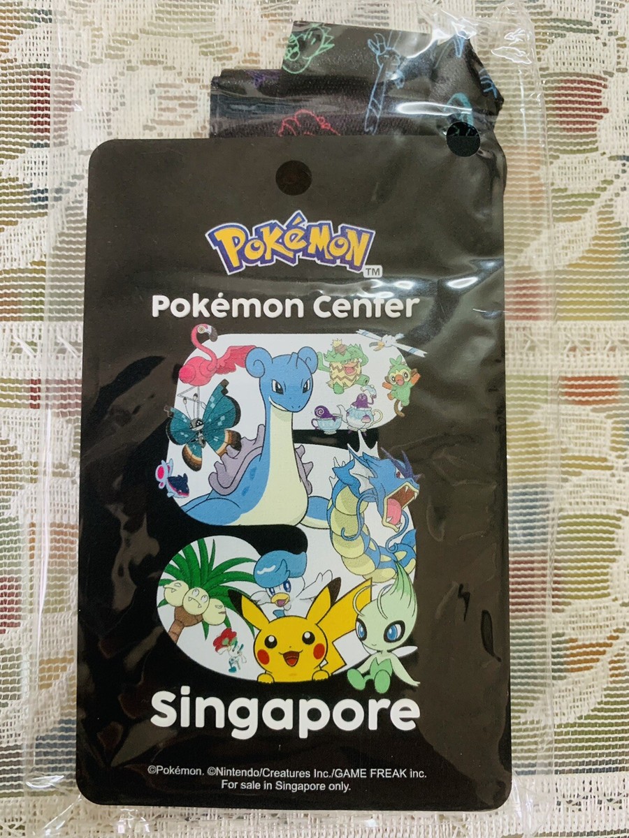 Pokemon Center Singapore 5th Anniversary Limited Edition Card Holder w  lanyard