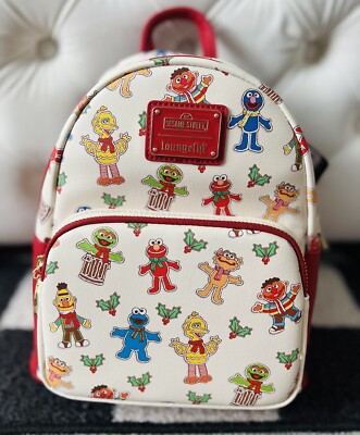 elmo mini backpack Sesame Street for Kids - Bundle With 12" School Bag, Water Bottle, Sticker Pad, and More Elmo Sesame Street Mini Backpack
