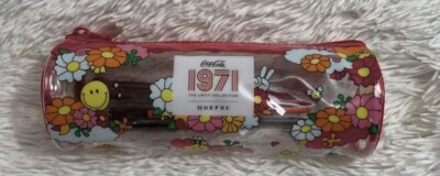 Morphe Coca Cola 1971 Sweep The Peace 5 Piece Eye Brush Set+Bag - New