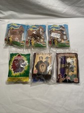 Burger King Kids Meal Toy Lot Of 6 - 3 Vintage 1999 Teletubbies, 2 Wild West