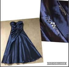 Cinderella Divine Ball Gown 16 Beaded Embellished Strapless Gathered Taffeta