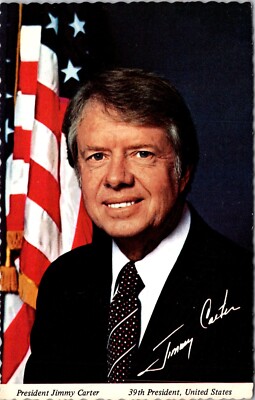 President Jimmy Carter 39th United States President Postcard | eBay