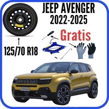 Spare Tire Wheel 18 For Jeep Avenger With Jack Gloves Screwdriver