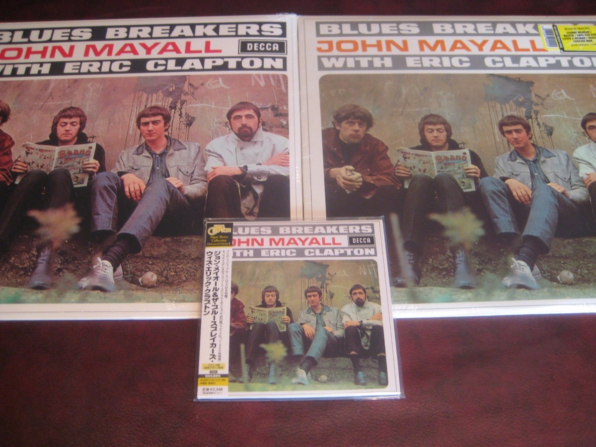 JOHN MAYALL & CLAPTON VERIFIED STEREO & MONO 180G LP SET + JAPAN