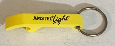 Vintage Amstel Light Advertising Bottle Opener Keychain Box4