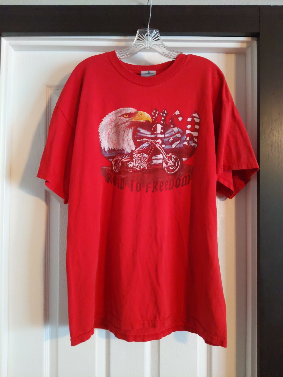 National Heritage Road To Freedom Biker TShirt XL Gem