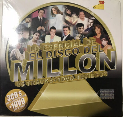 3CD & DVD Esencial Millon No Tengo Dinero Juan Gabriel Te He Prometido Leo Dan