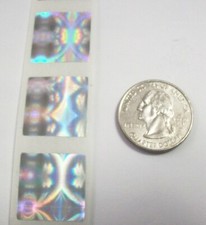 1000 Links 3/4" Tamper Evident Product Protection Hologram Label Stickers Seals