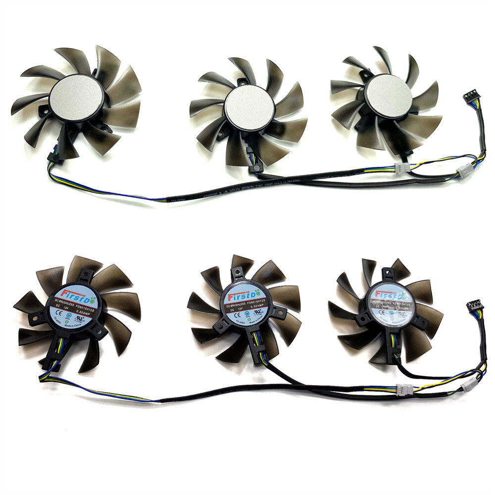Cooling Fan Replacement For Sapphire/ASUS/XFX/Dylan/MSI AMD