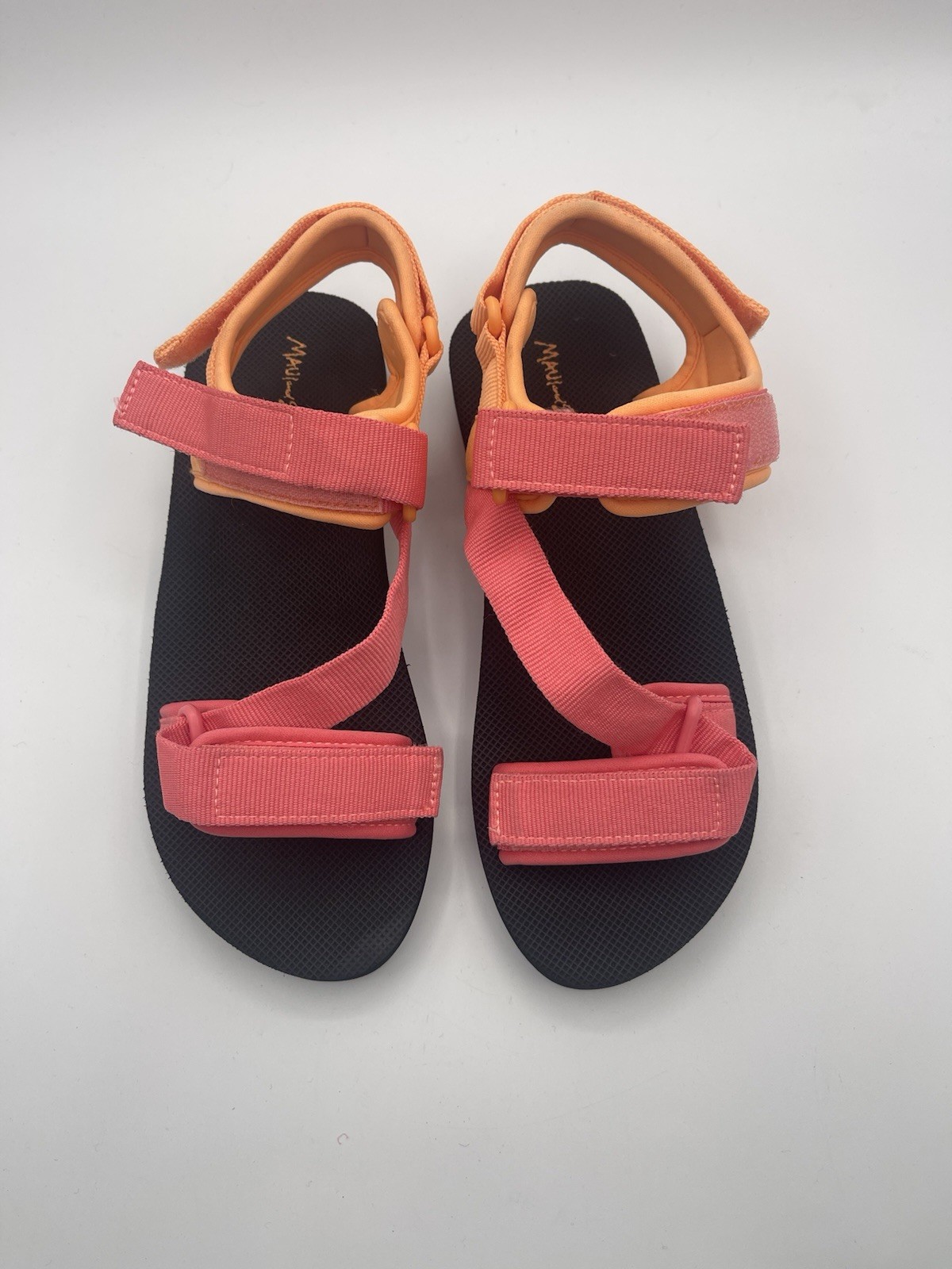 APL Sandali donna Maui And Sons rosa arancione taglia 6 cinturino regolabile escursionismo spiaggia