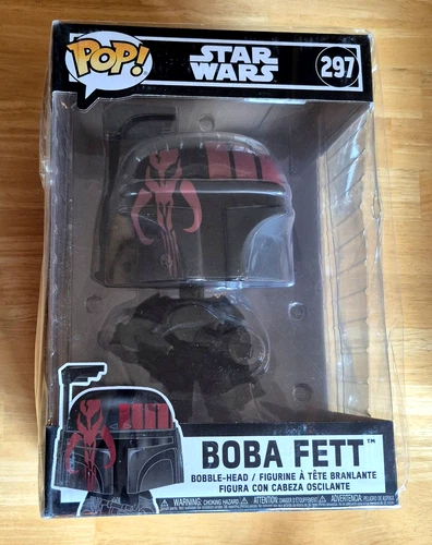 Funko Pop!  Star Wars Boba Fett 10 inch Burgundy #297 Target FREE SHIPPING!