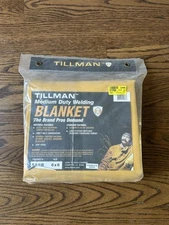 Tillman 590B Neoprene Coated Fiberglass Welding Blanket, 6’ H X 6’ W X .034