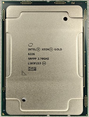 Intel Xeon Gold 6226 SRFPP 12-Core Server Processor CPU @ 2.70GHz LGA3647