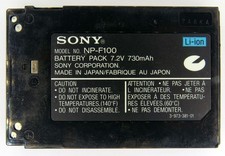 Sony NP-F100 Camcorder Akku mit neue Akku Zellen 950mAh, DSR-PD1, DCR-PC7, PC10