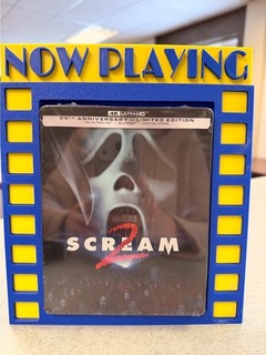 SCREAM 2 Steelbook (1997 4K UHD Blu ray – Paramount) 25th Anniversary SEALED