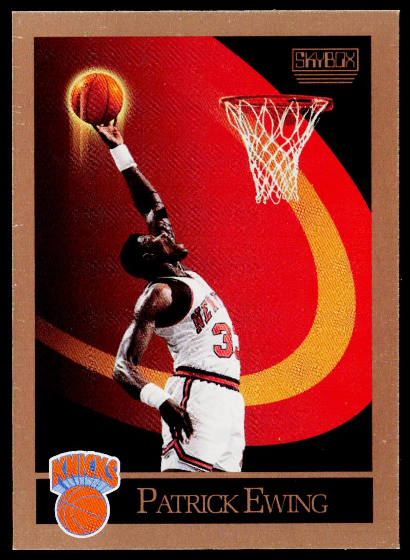 Patrick Ewing 1990-91 SkyBox #187 New York Knicks