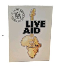 Live Aid 1985 4-Disc DVD Box Set w/ Booklet Queen Bowie U2 Madonna McCartney