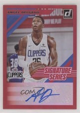 2019-20 Panini Donruss Signature Series Angel Delgado #SS-ADG Auto 1ut