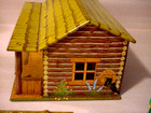 VINTAGE 1950'S MARX ROY ROGERS BAR-M-RANCH TIN LITHO LOG CABIN, ETC.  — photo 5