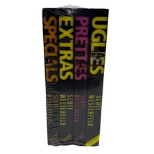 Image of Uglies Series Books Collection x4 Set by Scott Westerfeld Extras Pretties New